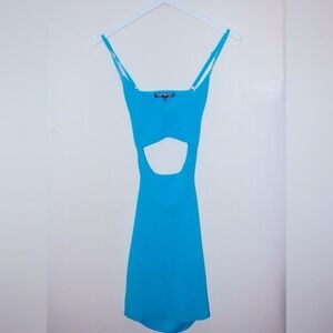 NWOT Open Front & Back Bodycon Dress | Size Small